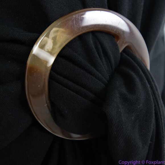 NEW Eloquii black Dolman Sleeve Belted Waist Dress, 14/16 - Picture 5 of 16